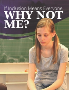 If Inclusion Means Everyone, Why Not Me? Report Cover